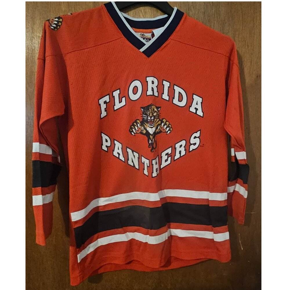 Niedermayer Winning Goal NHL Florida Panthers Jersey Medium 12 14Shirt Game